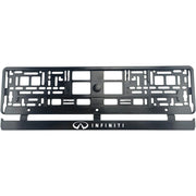 Set 2 bucati, suport numar inmatriculare Infiniti