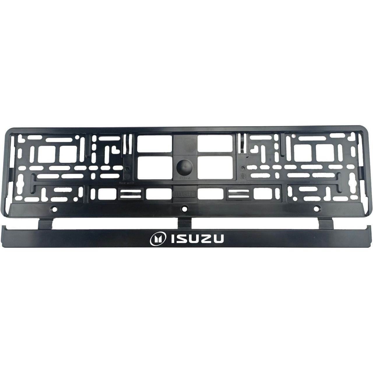 Set 2 bucati, suport numar inmatriculare Isuzu
