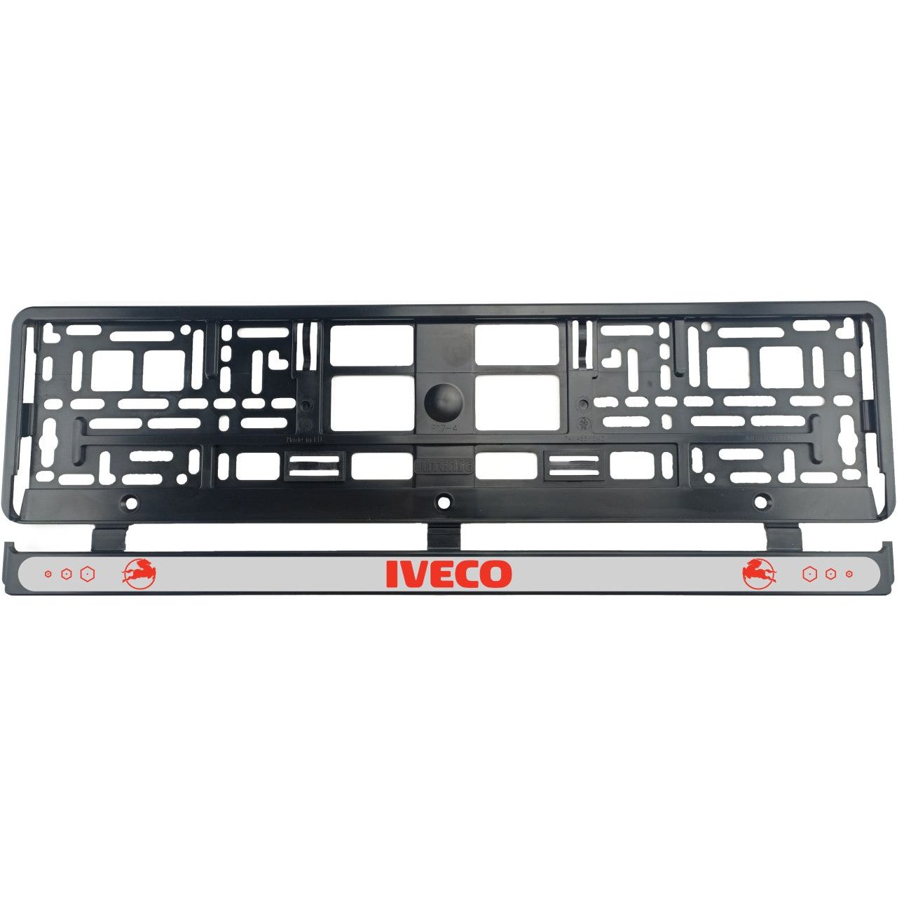 Set 2 bucati, suport numar inmatriculare IVECO IV