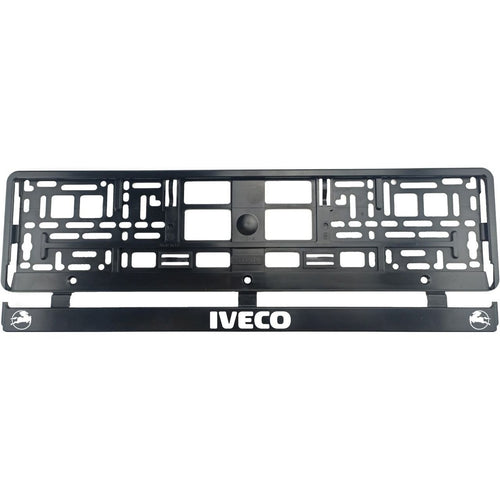 Set 2 bucati, suport numar inmatriculare IVECO