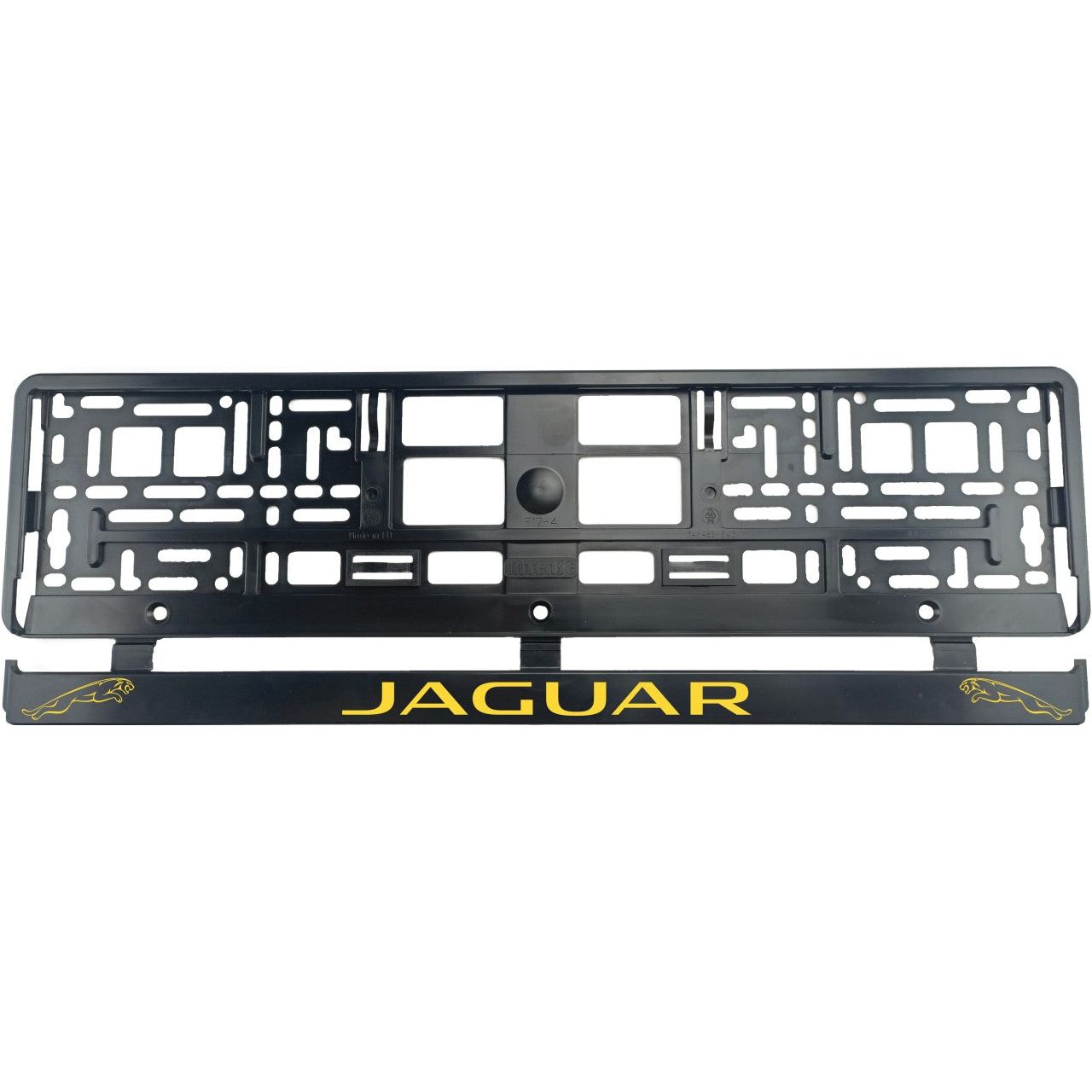 Set 2 bucati, suport numar inmatriculare Jaguar II