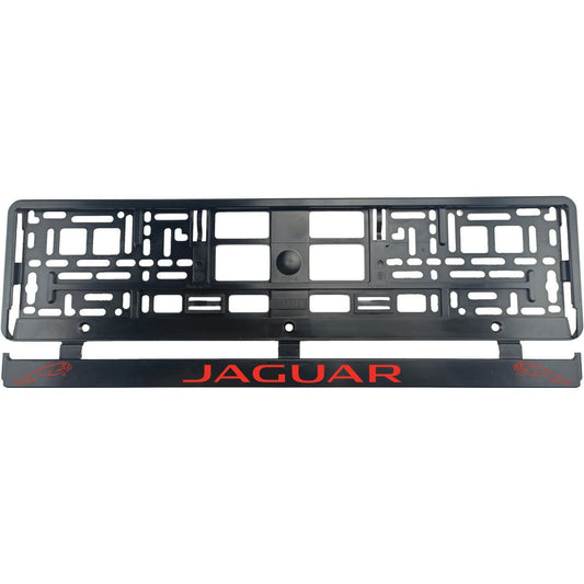 Комплект 2 броя, рамка за регистрационен номер Jaguar III