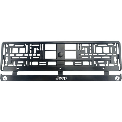 Set 2 bucati, suport numar inmatriculare Jeep III