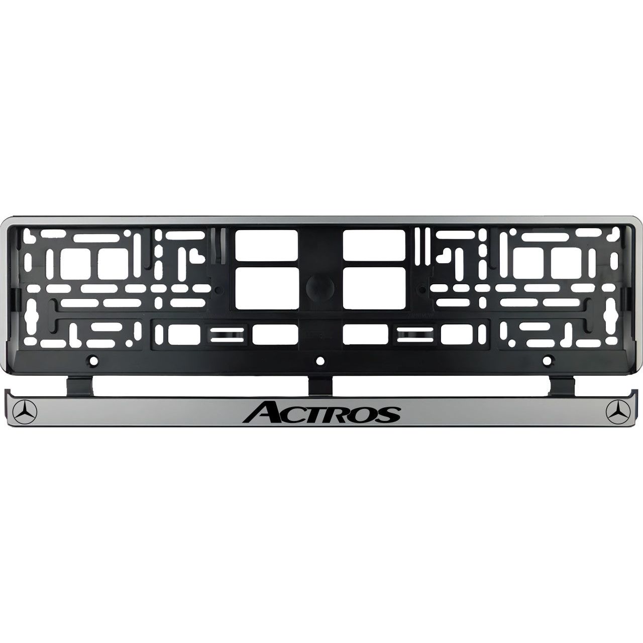 Set 2 bucati, suport numar inmatriculare, Mercedes Actros I