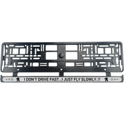 Set 2 bucati, suport numar inmatriculare Peugeot Drive