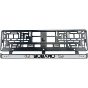 Set 2 bucati, suport numar inmatriculare Subaru