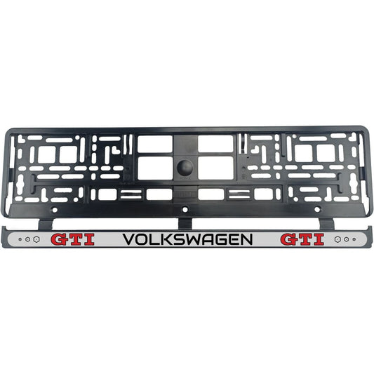 Комплект 2 броя, рамка за регистрационен номер Volkswagen GTI II