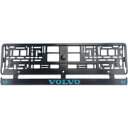 Set 2 bucati, suport numar inmatriculare, Volvo blue