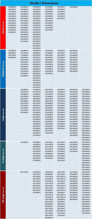 Set 2 huse antiderapante roti, Small