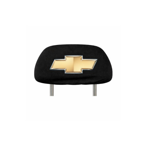 Set 2 huse tetiere negre, pentru gama auto CHEVROLET