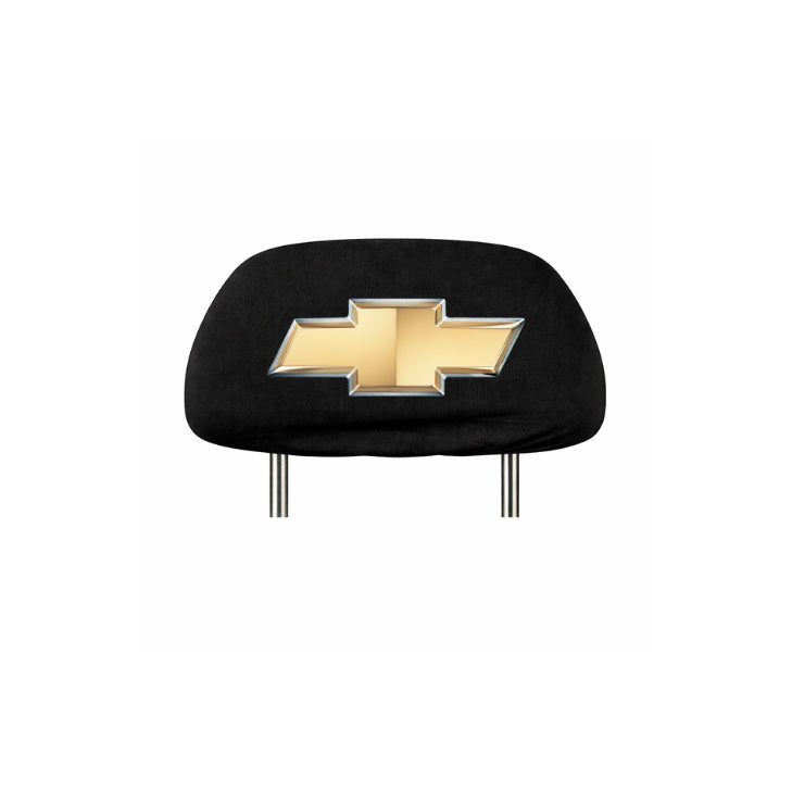 Set 2 huse tetiere negre, pentru gama auto CHEVROLET