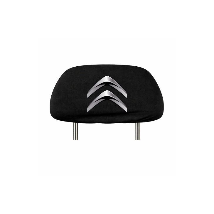 Set 2 huse tetiere negre, pentru gama auto CITROEN