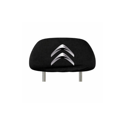 Set 2 huse tetiere negre, pentru gama auto CITROEN