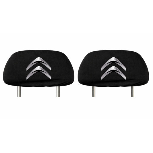 Set 2 huse tetiere negre, pentru gama auto CITROEN