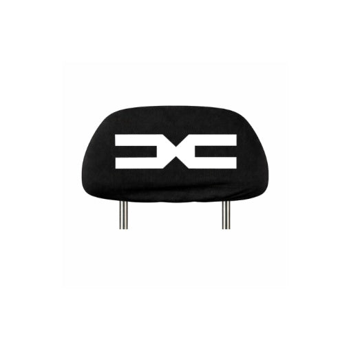 Set 2 huse tetiere negre, pentru gama auto DACIA NOU