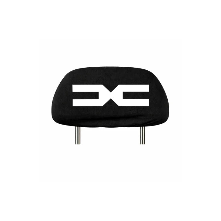 Set 2 huse tetiere negre, pentru gama auto DACIA NOU