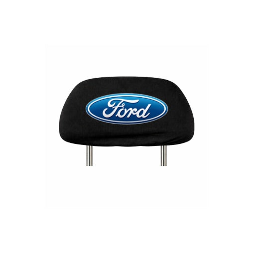 Set 2 huse tetiere negre, pentru gama auto FORD