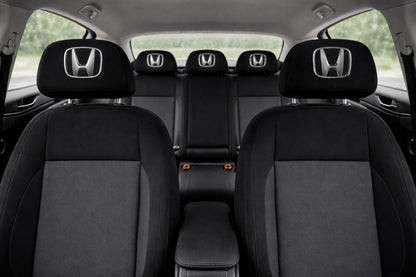 Set 2 huse tetiere negre, pentru gama auto HONDA