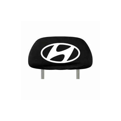 Set 2 huse tetiere negre, pentru gama auto HYUNDAI