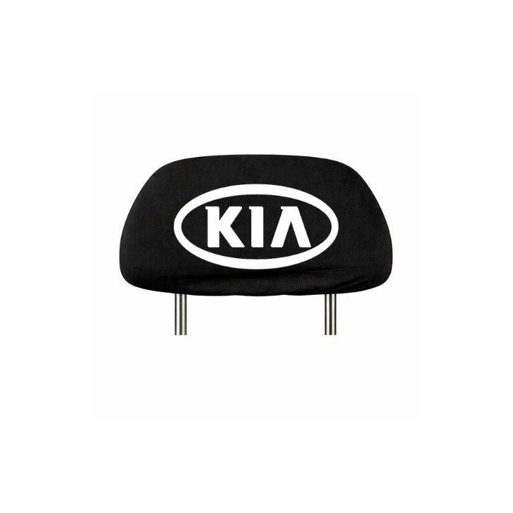 Set 2 huse tetiere negre, pentru gama auto KIA
