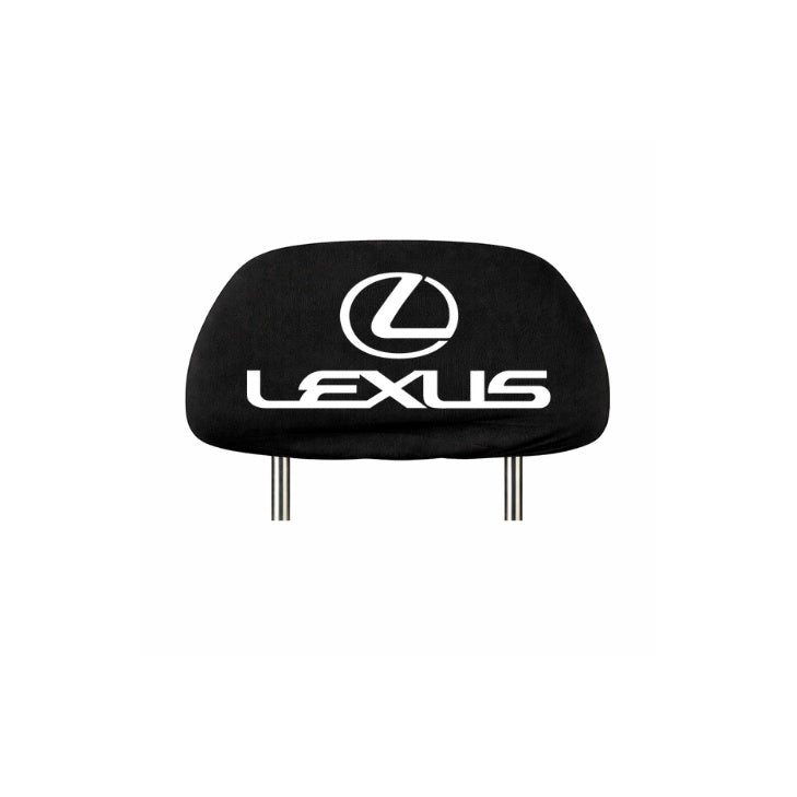 Set 2 huse tetiere negre, pentru gama auto LEXUS