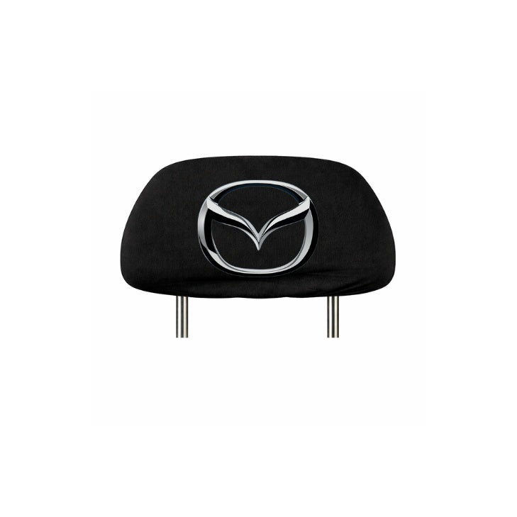 Set 2 huse tetiere negre, pentru gama auto MAZDA