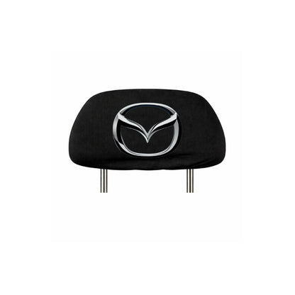 Set 2 huse tetiere negre, pentru gama auto MAZDA