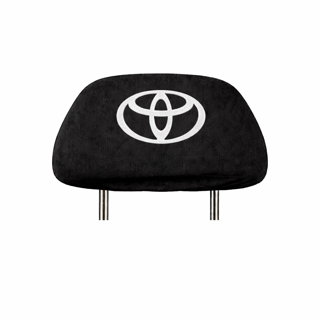 Set 2 huse tetiere negre, pentru gama auto TOYOTA