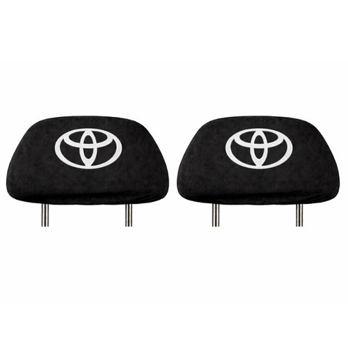 Set 2 huse tetiere negre, pentru gama auto TOYOTA