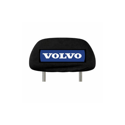 Set 2 huse tetiere negre, pentru gama auto VOLVO