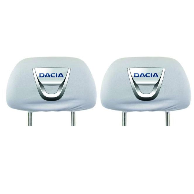 Set 2 huse tetiere , pentru gama auto Dacia