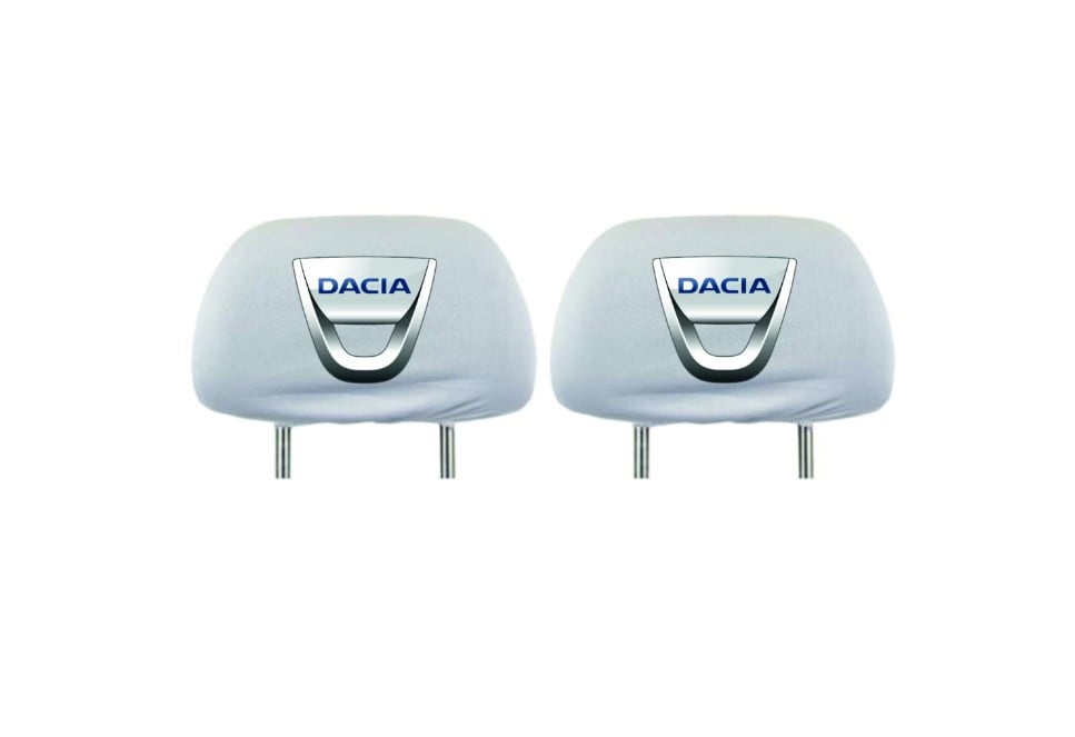 Set 2 huse tetiere , pentru gama auto Dacia