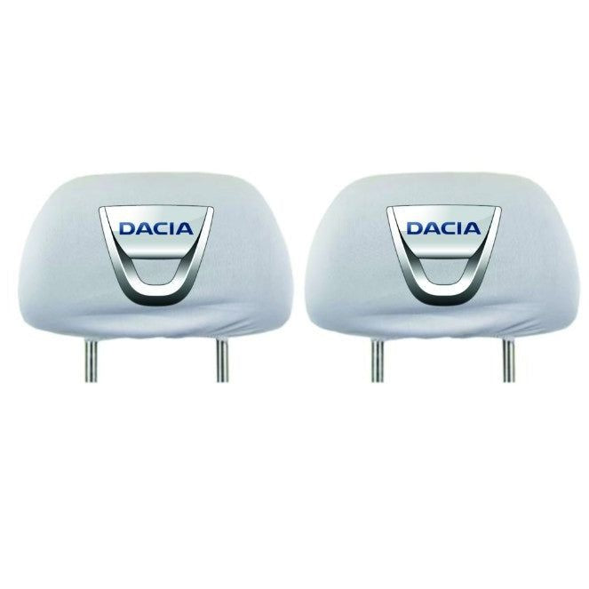 Set 2 huse tetiere , pentru gama auto Dacia