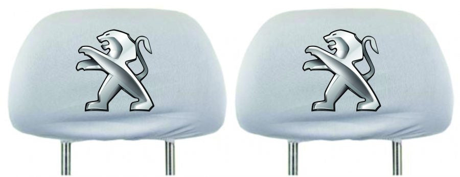 Set 2 huse tetiere , pentru gama auto Peugeot