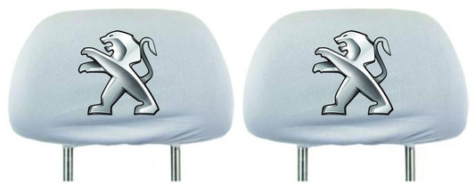 Set 2 huse tetiere , pentru gama auto Peugeot