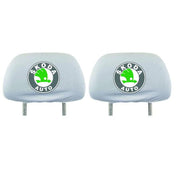 Set 2 huse tetiere , pentru gama auto Skoda