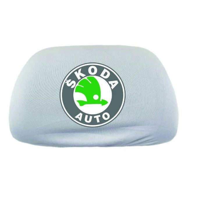 Set 2 huse tetiere , pentru gama auto Skoda