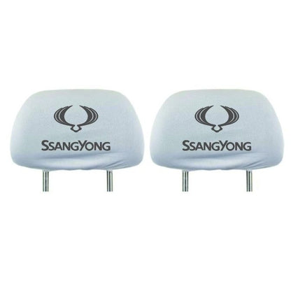 Set 2 huse tetiere , pentru gama auto SsangYong