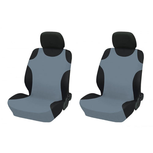 Set 2 huse tip maieu, din bumbac, gri