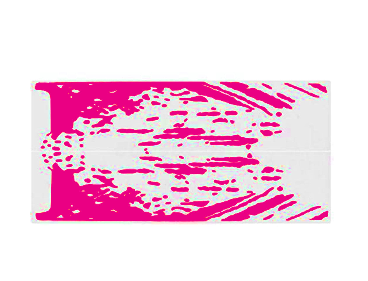 Set 2 stickere auto "Splash Kit Racing", roz