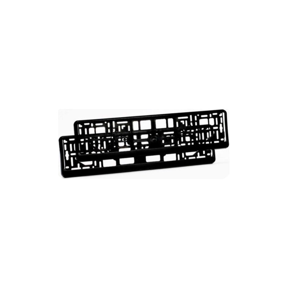 Set 2 suporti numar inmatriculare auto negru