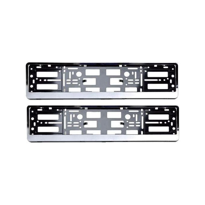 SET 2 SUPORTI NUMAR INMATRICULARE CROMAT