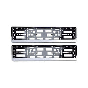 SET 2 SUPORTI NUMAR INMATRICULARE CROMAT
