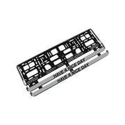 Set 2 suporti numar inmatriculare HAVE A NICE DAY