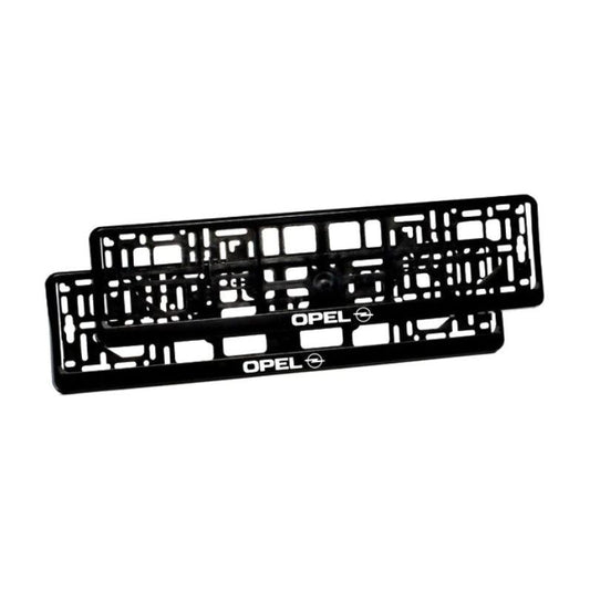 Set 2 bucati, suport numar inmatriculare personalizat Creative Rey® - Opel