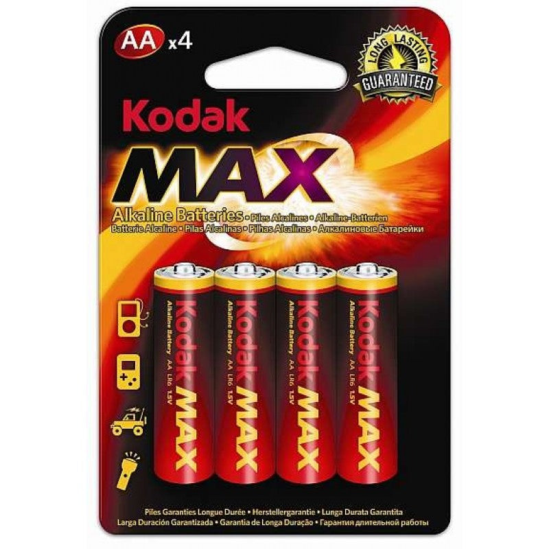 Set 4 baterii R6 Kodak alcaline