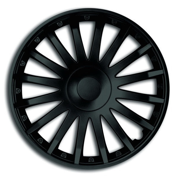 Set 4 buc capace roti Crystal black 16"