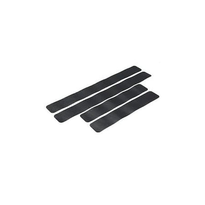 Set 4 bucati protectie praguri Carbon 3D Universal culoare neagra