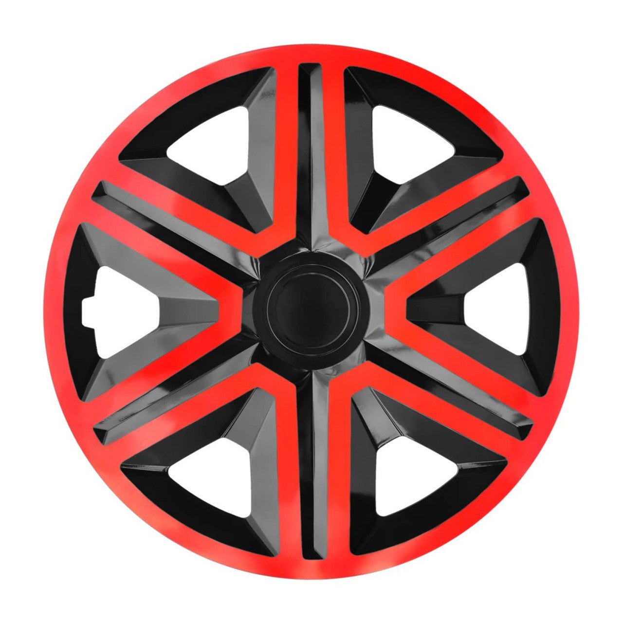 SET 4 CAPACE ACTION DOUBLECOLOR RED/BLACK R14