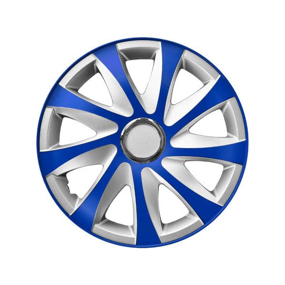 SET 4 CAPACE DRIFT EXTRA BLUE/SILVER R14